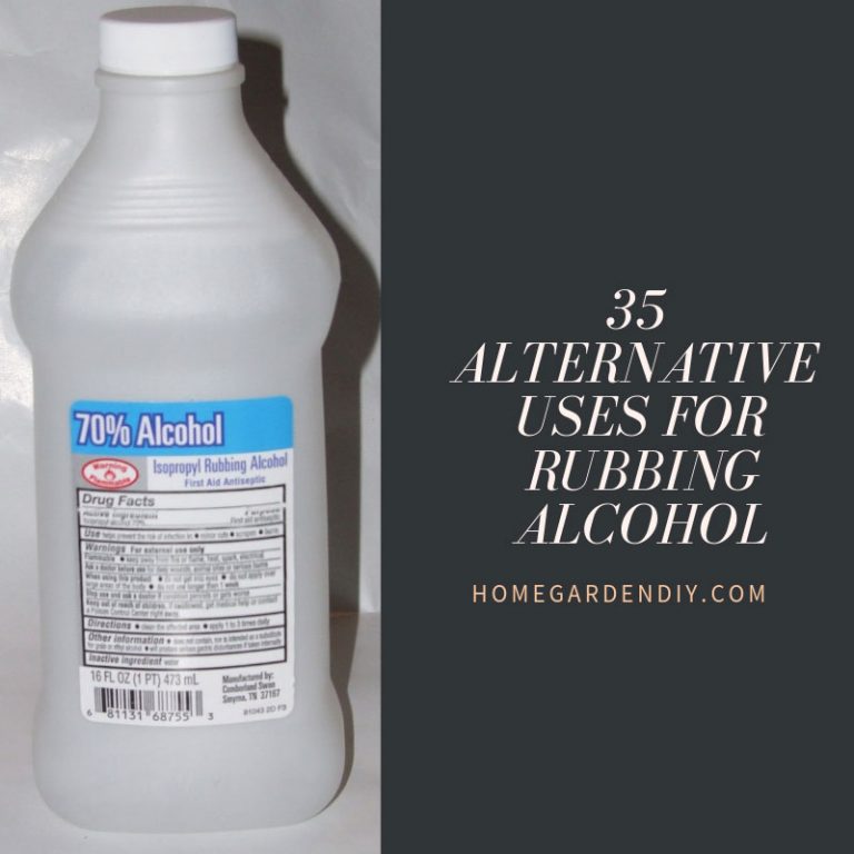 35 Alternative Uses for Rubbing Alcohol Home Garden DIY