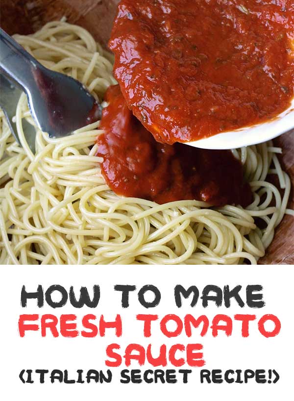 How To Make Fresh Tomato Sauce - Home Garden DIY
