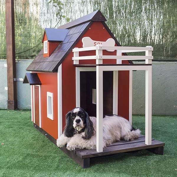 Over 100 Free Dog House Plans - Home Garden DIY