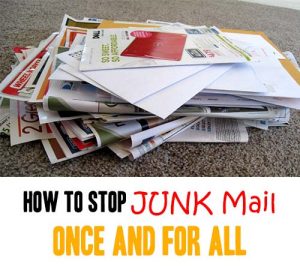 How to STOP Junk Mail - Home Garden DIY