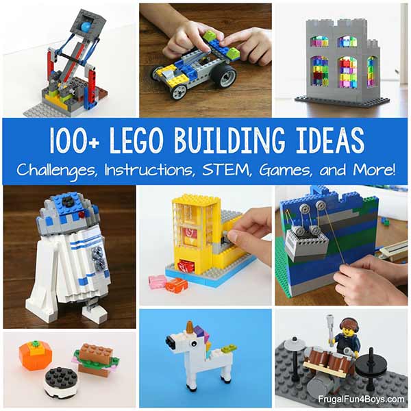 100+ Lego Building Projects for Kids - Home Garden DIY