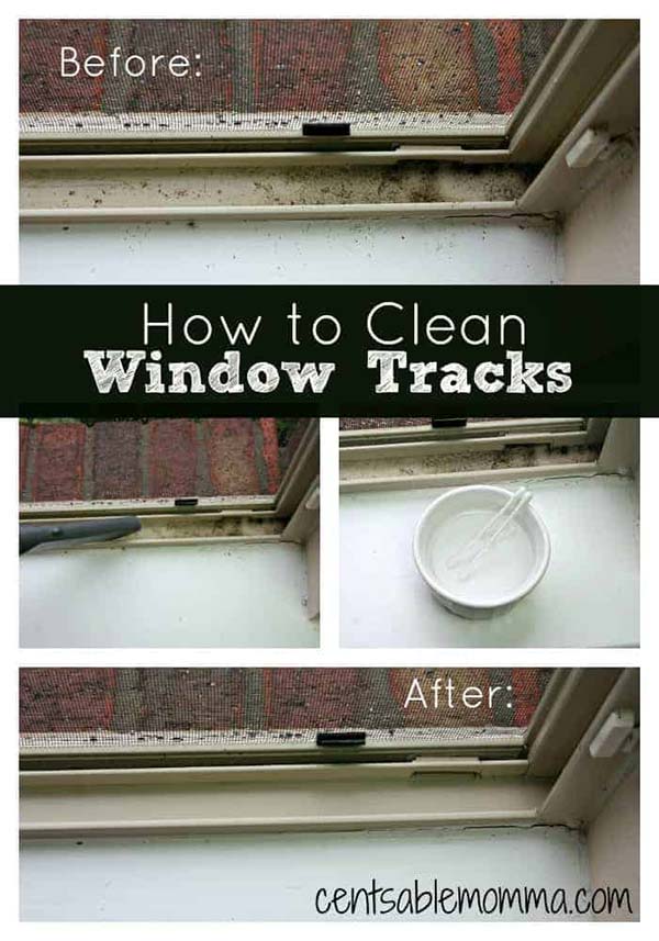 How to Clean Window Tracks The EASY Way Home Garden DIY