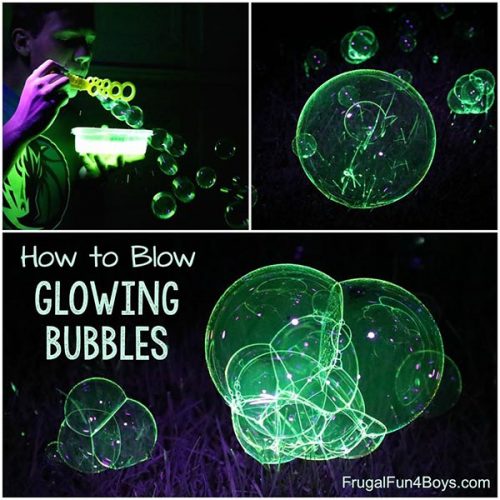  How To Make  The BEST GLOW  IN THE DARK  Bubbles Home 