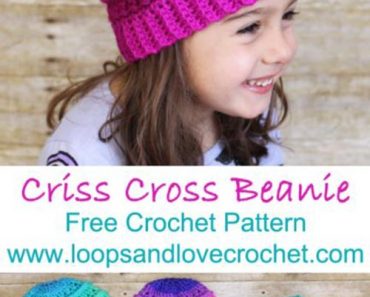 Criss Cross Beanie Tutorial – Free Pattern