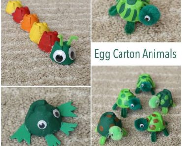 How To Make Egg Carton Animals