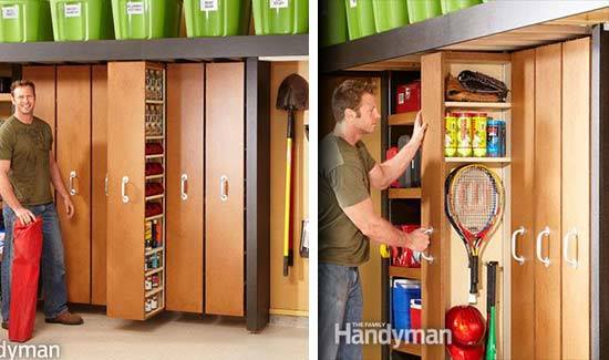 Garage Storage: Space-Saving Sliding Shelves (DIY)