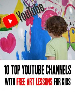 10 Youtube Channels With FREE Art Lessons For Kids - Home Garden DIY
