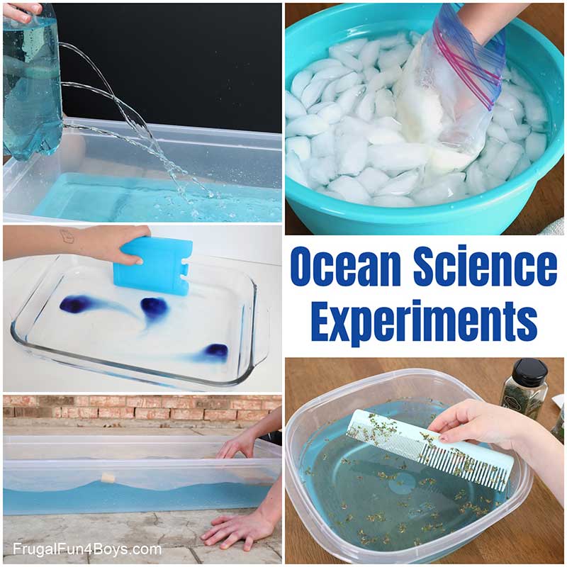 Ocean Science Experiments For Kids Home Garden Diy